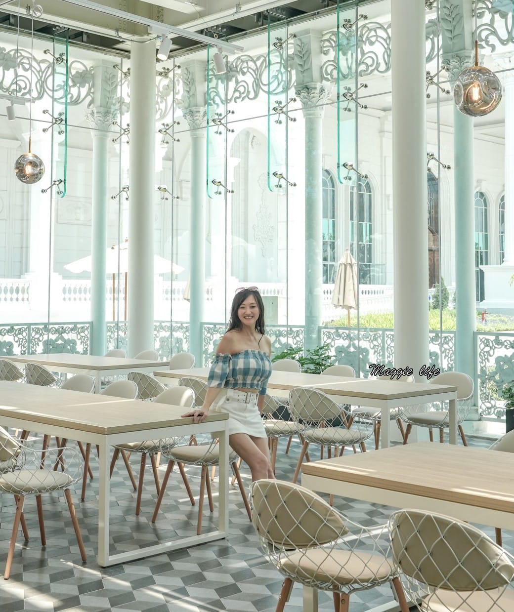 Chloris Garden克洛絲的花園｜嘉義歐式蓋婭莊園大片玻璃屋歐洲莊園餐廳，秒到希臘神話故事場景，嘉義大林一日遊