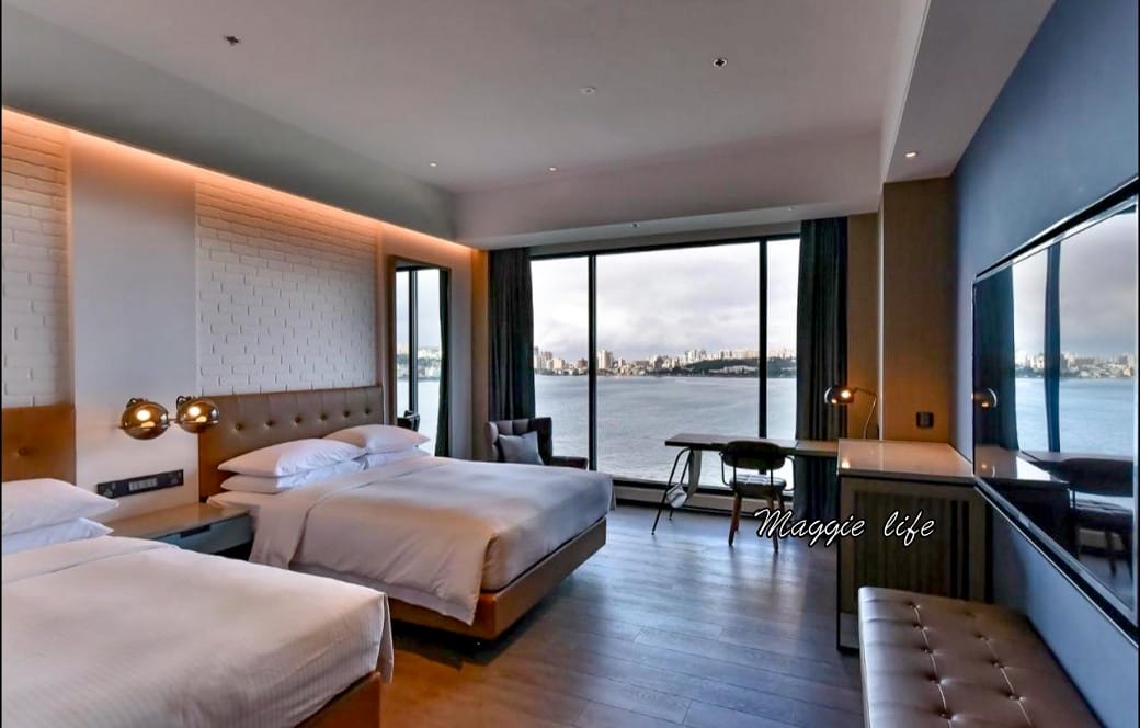 八里福朋喜來登酒店開箱，無邊際泳池一望無際還有黃金湯屋泡湯，早晚餐全系列開箱