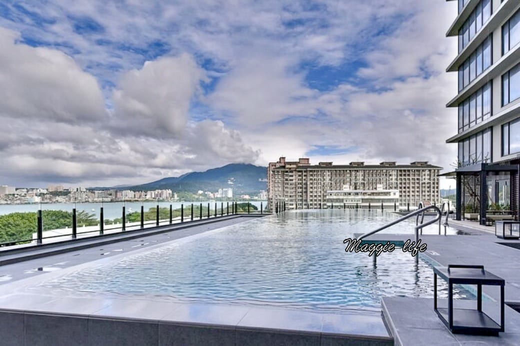 八里福朋喜來登酒店開箱，無邊際泳池一望無際還有黃金湯屋泡湯，早晚餐全系列開箱