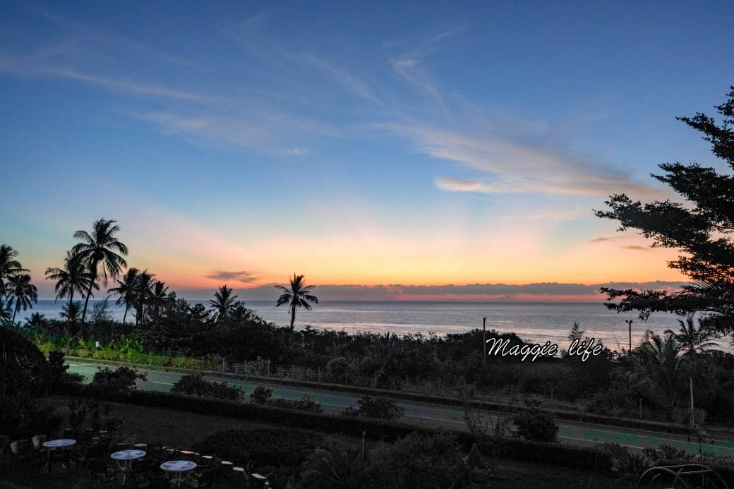 千禧山莊｜花蓮面海景觀民宿，早上看日出，晚上看星星，還有中式自助早餐