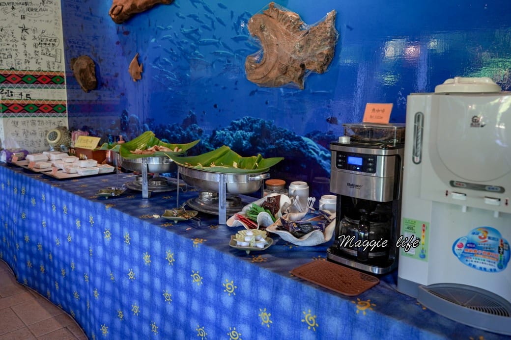 千禧山莊｜花蓮面海景觀民宿，早上看日出，晚上看星星，還有中式自助早餐