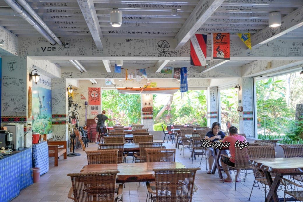 千禧山莊｜花蓮面海景觀民宿，早上看日出，晚上看星星，還有中式自助早餐