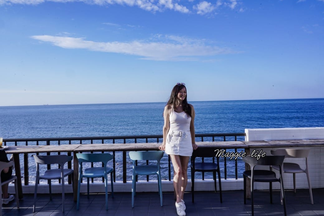 拾浪咖啡，北海岸面海景觀第一排咖啡廳，直接面海超療癒，IG打卡熱門景點