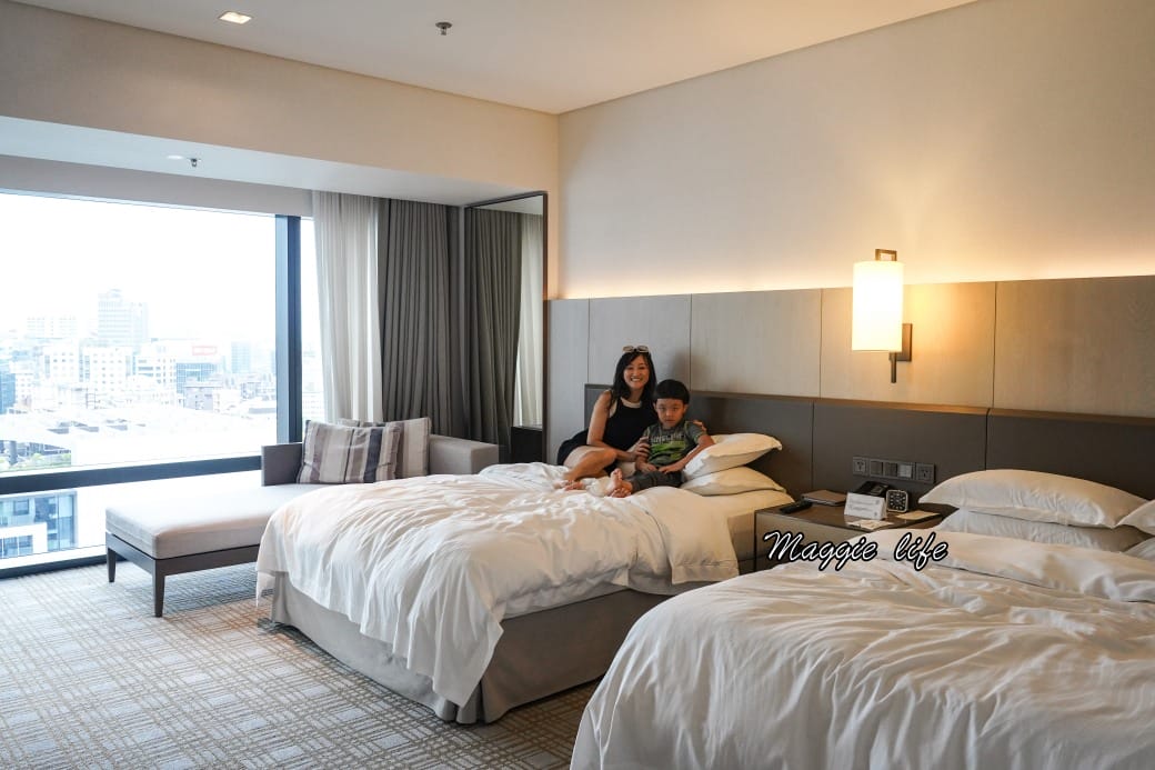 台北萬豪酒店住宿開箱，高空摩天輪景觀，天際泳池，親子住房玩到瘋，最新房價