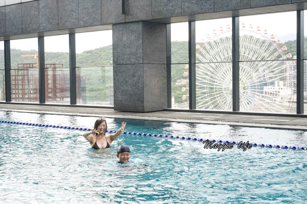 台北萬豪酒店住宿開箱，高空摩天輪景觀，天際泳池，親子住房玩到瘋，最新房價