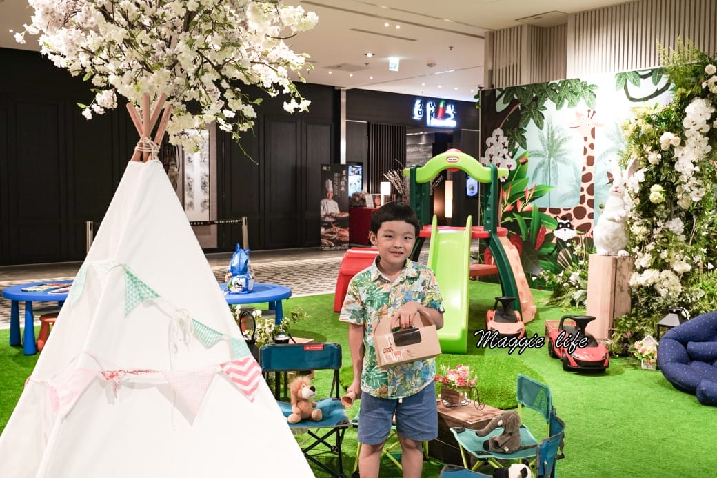 台北住宿台北萬豪酒店Marriott Taipei開箱｜親子奇幻樂遊島 ，游泳池，再送免費搭美麗華摩天輪