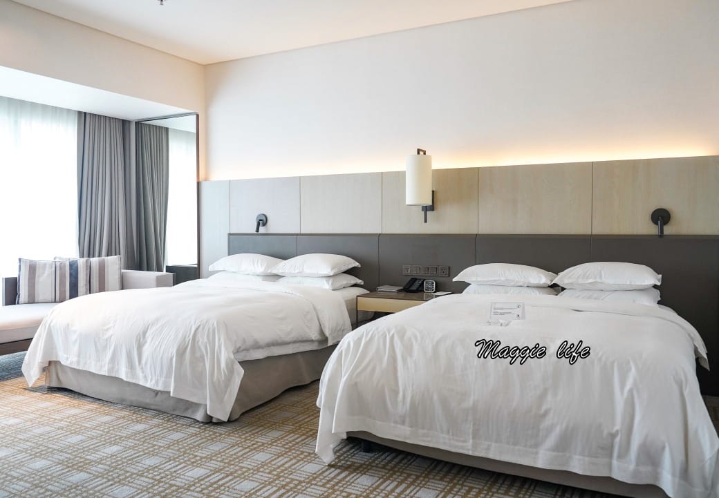 台北萬豪酒店住宿開箱，高空摩天輪景觀，天際泳池，親子住房玩到瘋，最新房價