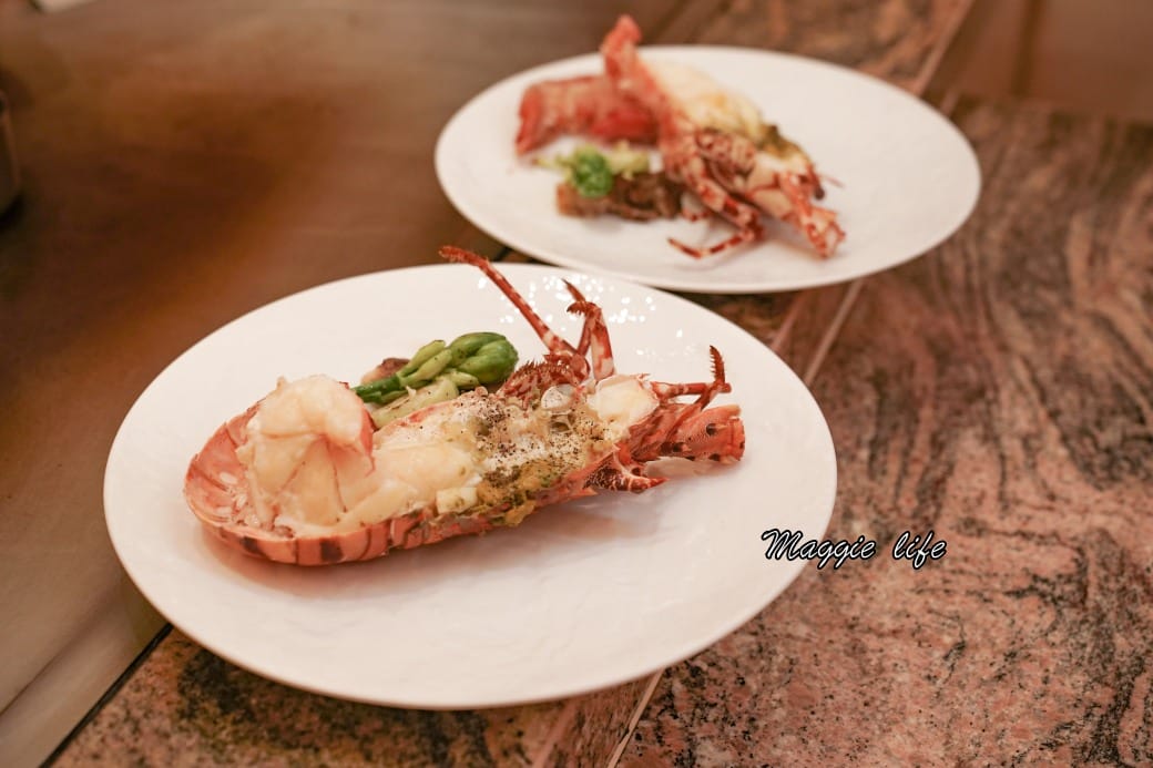 台北萬豪酒店Mark’s Teppenyaki鐵板燒，雙人午間海陸套餐，頂級龍蝦鮑魚肋眼超適合慶生約會，父親節母親節，限定優惠中