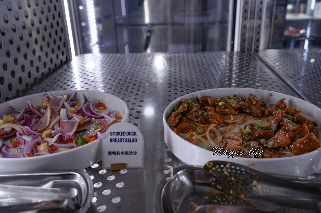 新北八里福朋喜來登吃到飽The Mesh Kitchen，生食級干貝爆炸好吃，buffet假日完整菜色