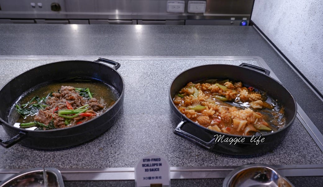 新北八里福朋喜來登吃到飽The Mesh Kitchen，生食級干貝爆炸好吃，buffet假日完整菜色