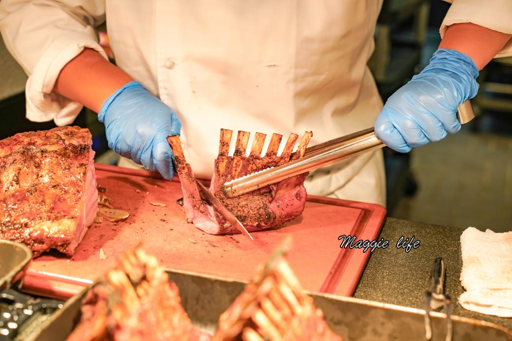 新北八里福朋喜來登吃到飽The Mesh Kitchen，生食級干貝爆炸好吃，buffet假日完整菜色