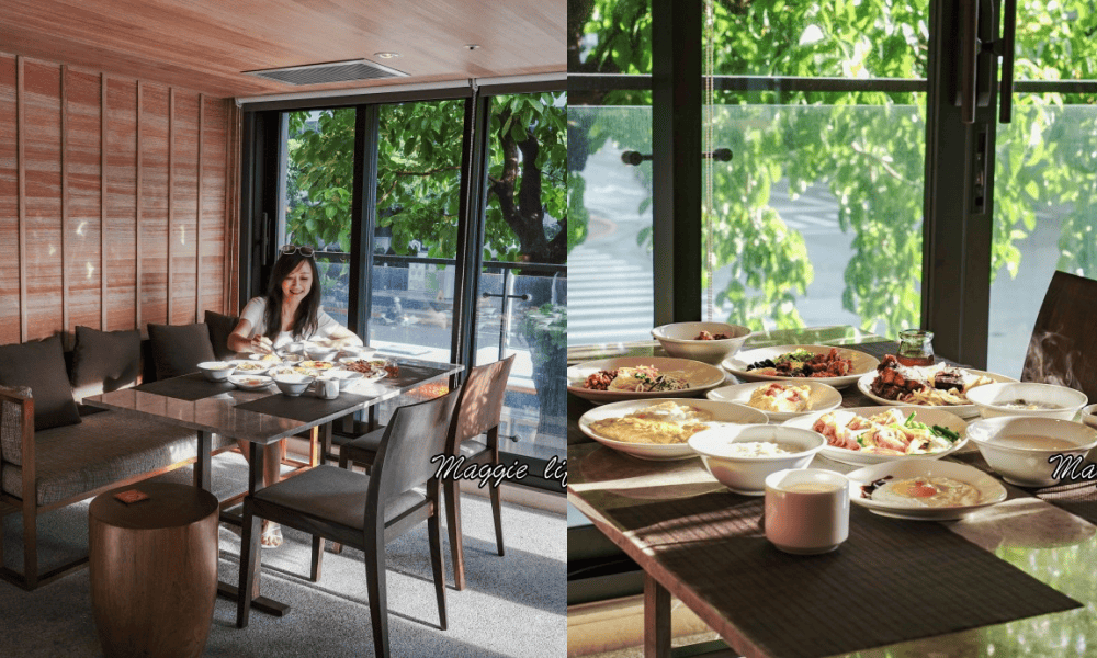 和逸民生館自助早餐吃到飽THE Lounge，豐富精緻的自助早餐居然只要450元就可以吃得到，整整吃3.5小時，可以飽一整天 @瑪姬幸福過日子