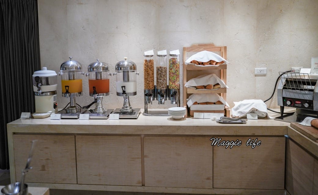 台北飯店推薦｜和逸飯店台北民生館自助早餐吃到飽THE Lounge，豐富精緻的自助早餐居然只要450元就可以吃得到，整整吃3.5小時，可以飽一整天