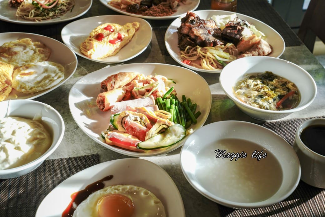 台北飯店推薦｜和逸飯店台北民生館自助早餐吃到飽THE Lounge，豐富精緻的自助早餐居然只要450元就可以吃得到，整整吃3.5小時，可以飽一整天