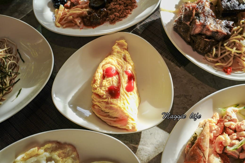 台北飯店推薦｜和逸飯店台北民生館自助早餐吃到飽THE Lounge，豐富精緻的自助早餐居然只要450元就可以吃得到，整整吃3.5小時，可以飽一整天