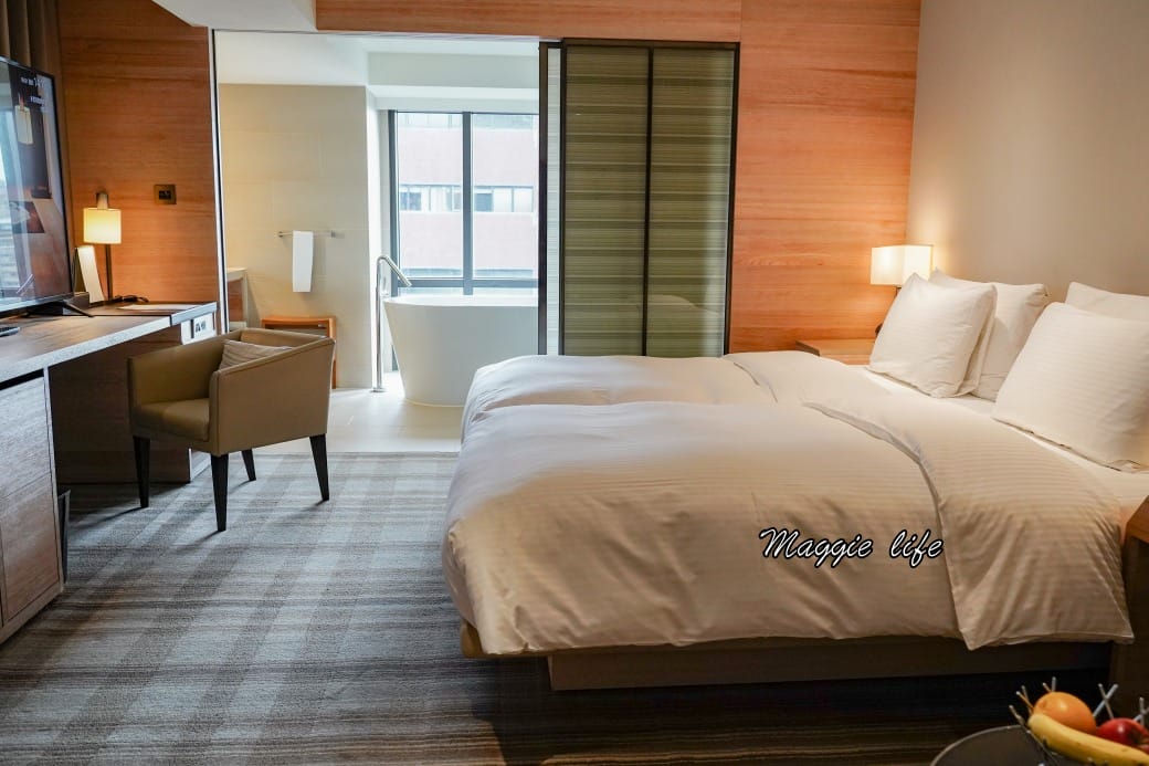 台北飯店推薦｜和逸飯店台北民生館HOTEL COZZI，日式高質感景觀飯店，浴室超美的，台北中山區行天宮站飯店推薦
