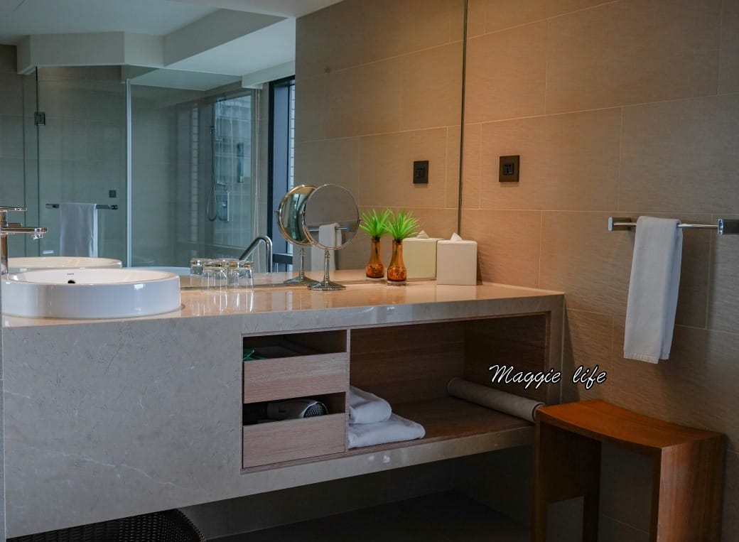 台北飯店推薦｜和逸飯店台北民生館HOTEL COZZI，日式高質感景觀飯店，浴室超美的，台北中山區行天宮站飯店推薦