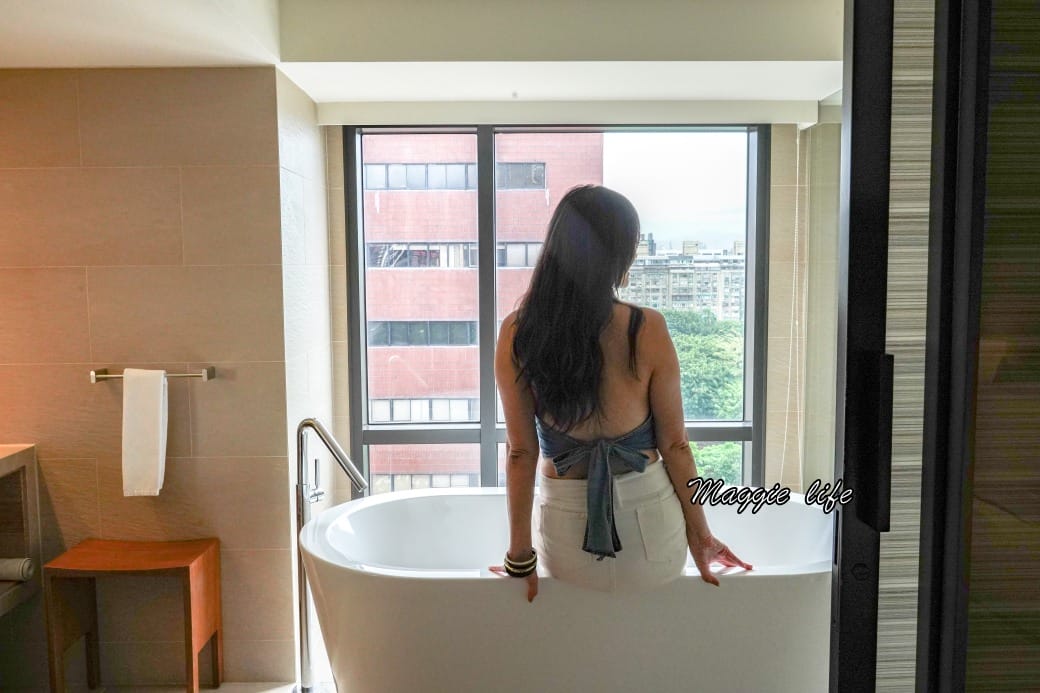 台北飯店推薦｜和逸飯店台北民生館HOTEL COZZI，日式高質感景觀飯店，浴室超美的，台北中山區行天宮站飯店推薦