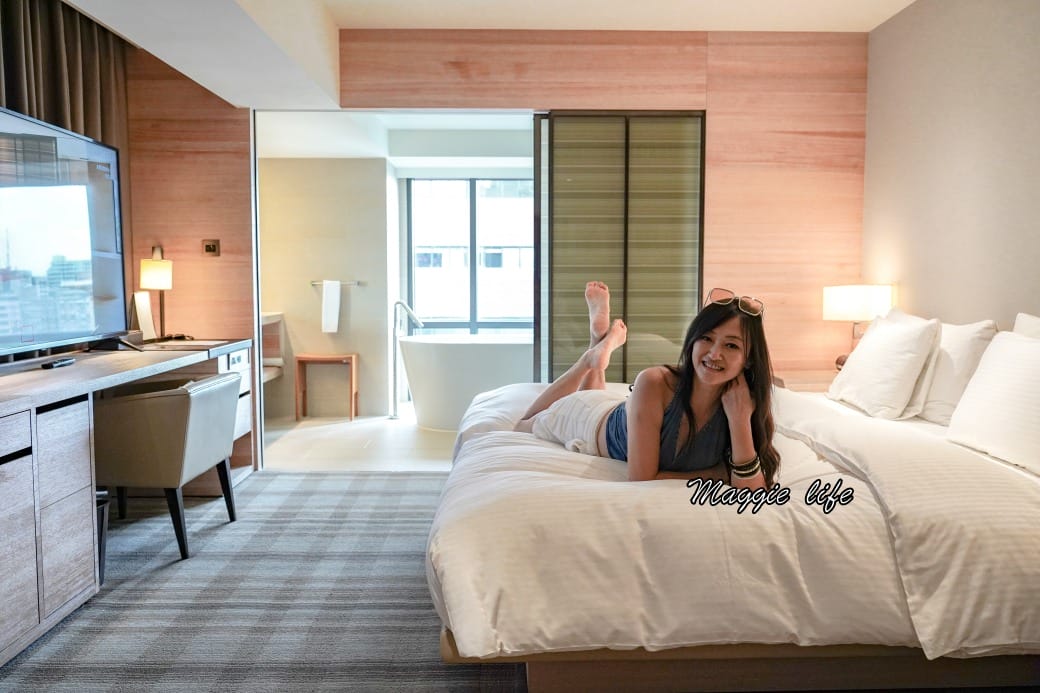 台北飯店推薦｜和逸飯店台北民生館HOTEL COZZI，日式高質感景觀飯店，浴室超美的，台北中山區行天宮站飯店推薦