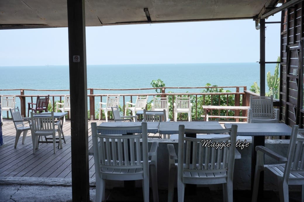 藍色公路海景咖啡館｜新北林口海景第一排面海咖啡廳，無敵海景療癒到爆炸