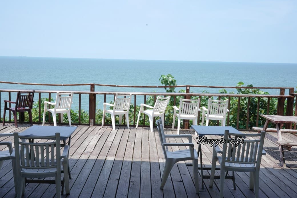 藍色公路海景咖啡館｜新北林口海景第一排面海咖啡廳，無敵海景療癒到爆炸