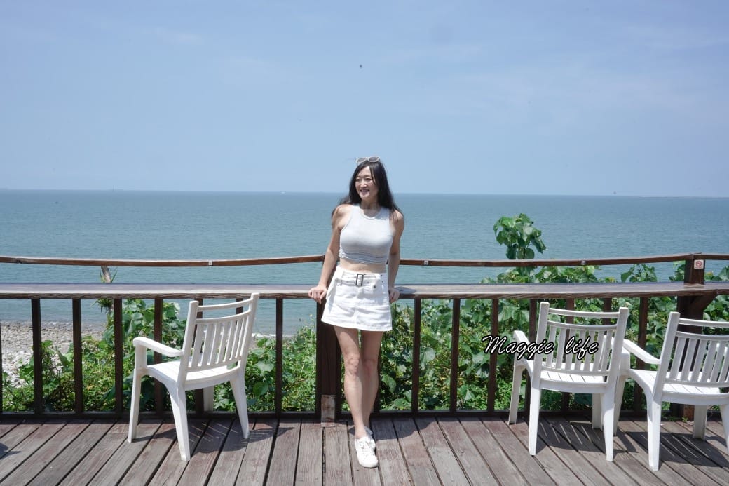 藍色公路海景咖啡館｜新北林口海景第一排面海咖啡廳，無敵海景療癒到爆炸