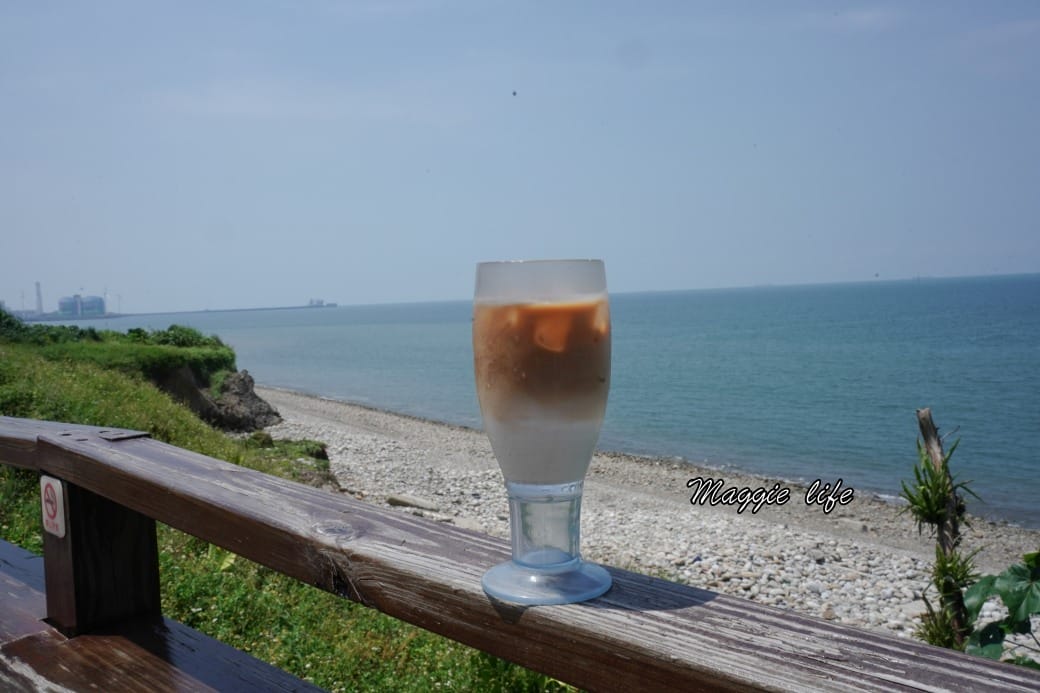 藍色公路海景咖啡館｜新北林口海景第一排面海咖啡廳，無敵海景療癒到爆炸