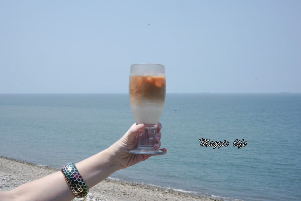 藍色公路海景咖啡館｜新北林口海景第一排面海咖啡廳，無敵海景療癒到爆炸