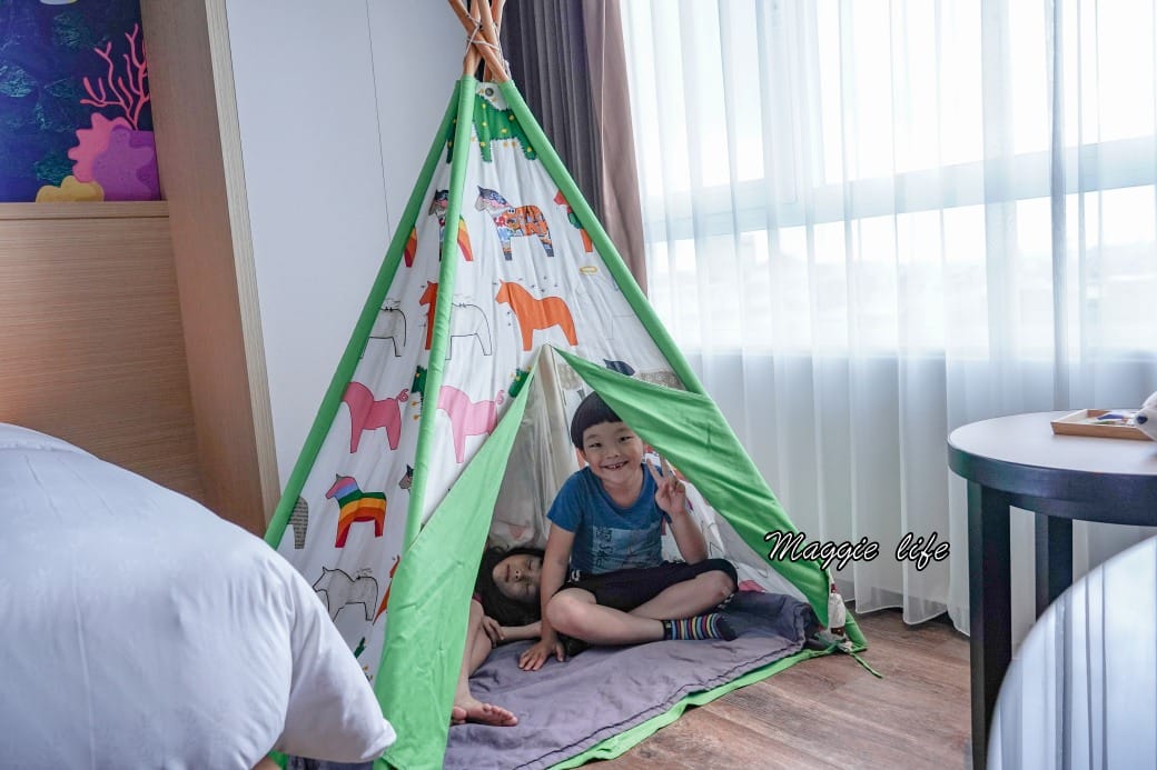 桃園喜來登飯店，桃園親子飯店，泳池SPA大型遊樂區跟小孩度假就是這裡