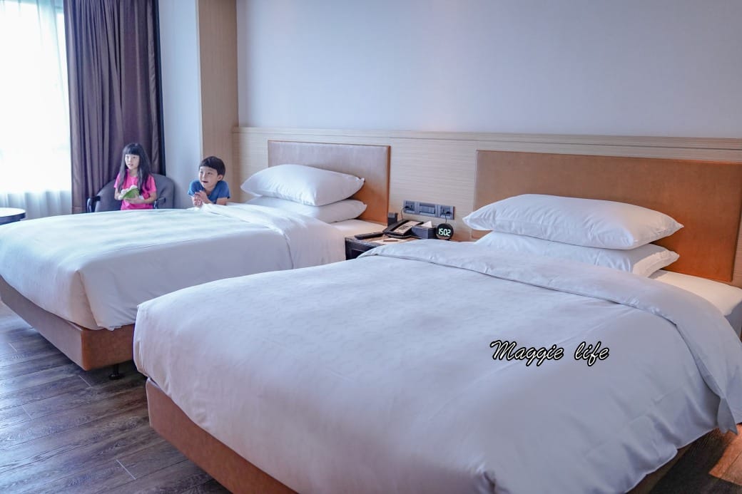 桃園喜來登飯店，桃園親子飯店，泳池SPA大型遊樂區跟小孩度假就是這裡