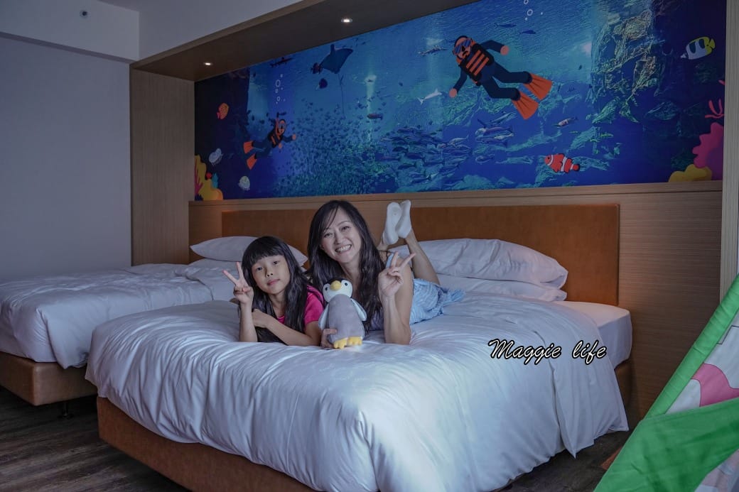 桃園喜來登飯店，桃園親子飯店，泳池SPA大型遊樂區跟小孩度假就是這裡