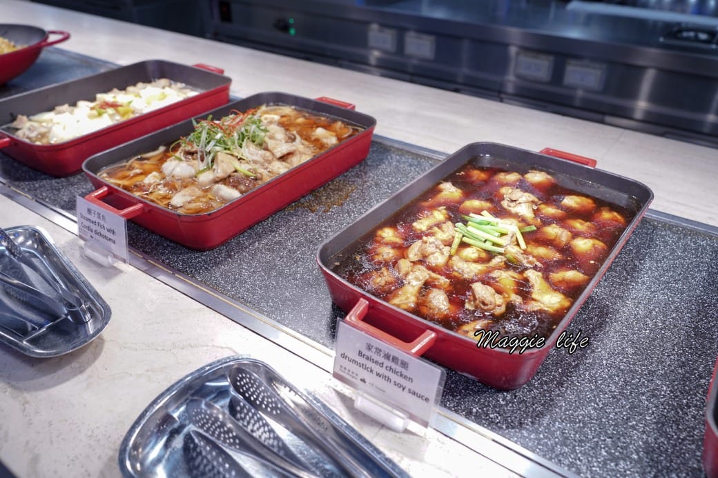 桃園喜來登酒店｜自助早餐吃到飽，15大區豐盛食材中式西式港式一次看仔細，超級豐盛早餐，自己花錢來吃也很甘願