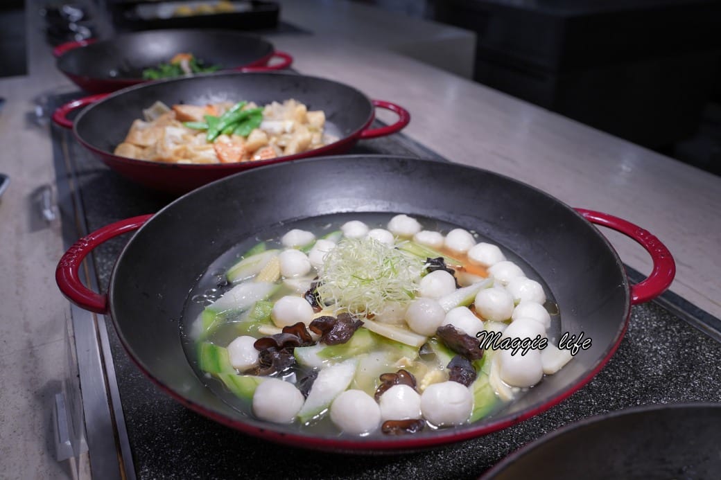 桃園喜來登酒店｜自助早餐吃到飽，15大區豐盛食材中式西式港式一次看仔細，超級豐盛早餐，自己花錢來吃也很甘願