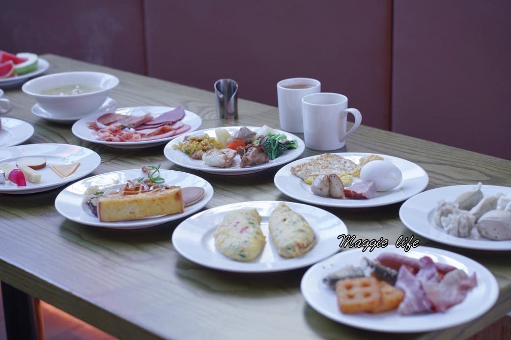 桃園喜來登酒店｜自助早餐吃到飽，15大區豐盛食材中式西式港式一次看仔細，超級豐盛早餐，自己花錢來吃也很甘願