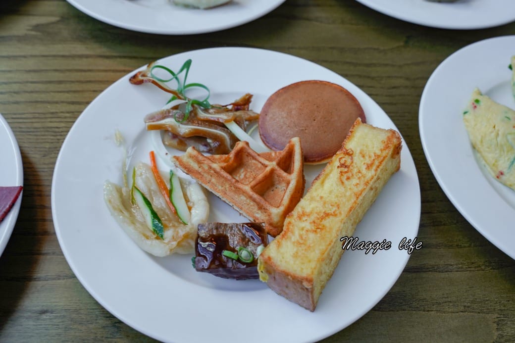 桃園喜來登酒店｜自助早餐吃到飽，15大區豐盛食材中式西式港式一次看仔細，超級豐盛早餐，自己花錢來吃也很甘願
