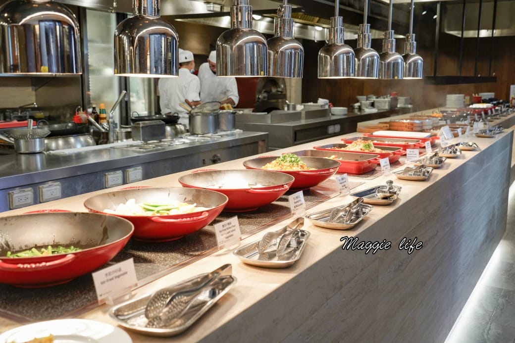 桃園喜來登酒店｜自助早餐吃到飽，15大區豐盛食材中式西式港式一次看仔細，超級豐盛早餐，自己花錢來吃也很甘願