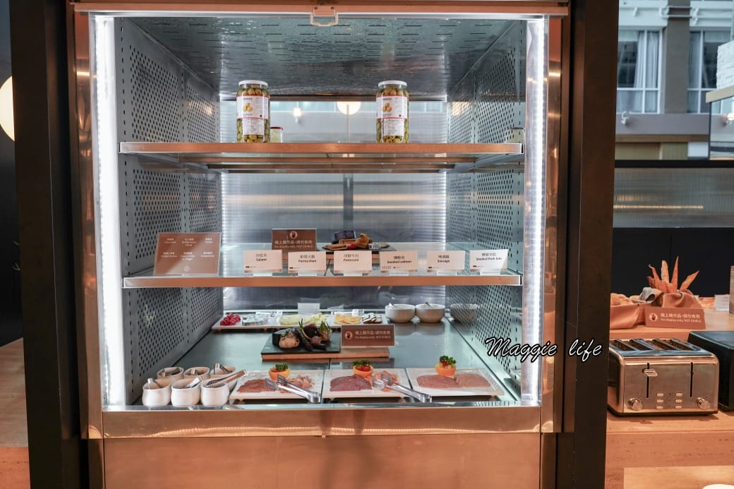 桃園喜來登酒店｜自助早餐吃到飽，15大區豐盛食材中式西式港式一次看仔細，超級豐盛早餐，自己花錢來吃也很甘願