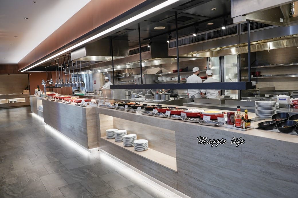 桃園喜來登酒店｜自助早餐吃到飽，15大區豐盛食材中式西式港式一次看仔細，超級豐盛早餐，自己花錢來吃也很甘願
