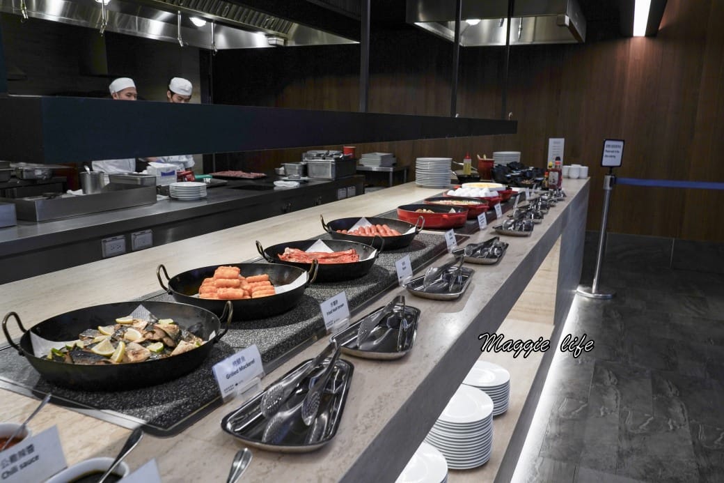 桃園喜來登酒店｜自助早餐吃到飽，15大區豐盛食材中式西式港式一次看仔細，超級豐盛早餐，自己花錢來吃也很甘願