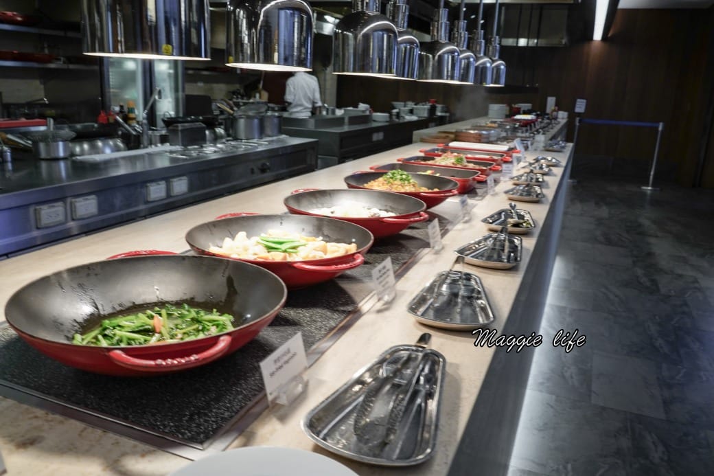 桃園喜來登酒店｜自助早餐吃到飽，15大區豐盛食材中式西式港式一次看仔細，超級豐盛早餐，自己花錢來吃也很甘願