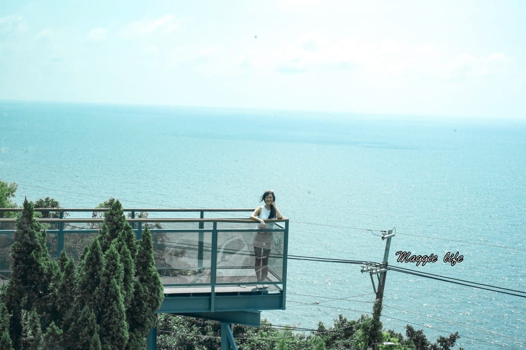 高雄柴山1號海洋咖啡，海景第一排景觀餐廳，玻璃天空步道美景超好拍，新開幕