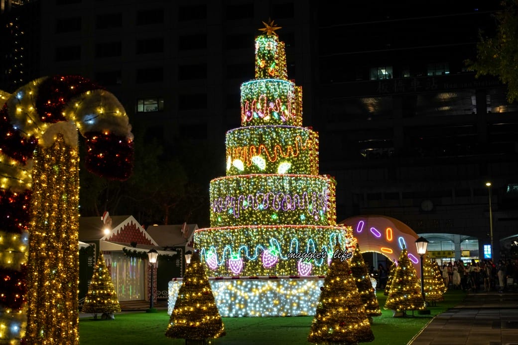 2023新北耶誕城11/17登場，四大必拍光廊，吉祥物桑塔熊登場，6大亮點搶先看，時間，交通，活動攻略