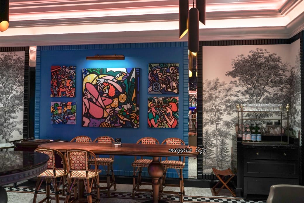 台北文華東方酒店文華精品｜Café de LUGANO 盧卡諾義法咖啡館，秒到南法歐洲咖啡廳，中庭爆炸美，女孩們必來