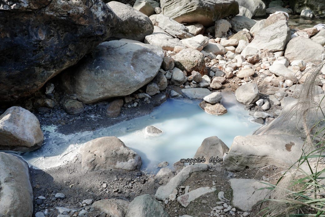 陽明山野溪溫泉秘境｜下七股野溪溫泉，夢幻絕美牛奶湯，交通，注意事項路線攻略