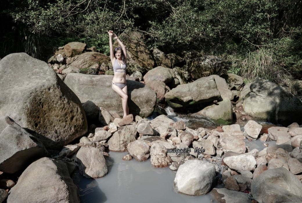 陽明山野溪溫泉秘境｜下七股野溪溫泉，夢幻絕美牛奶湯，交通，注意事項路線攻略