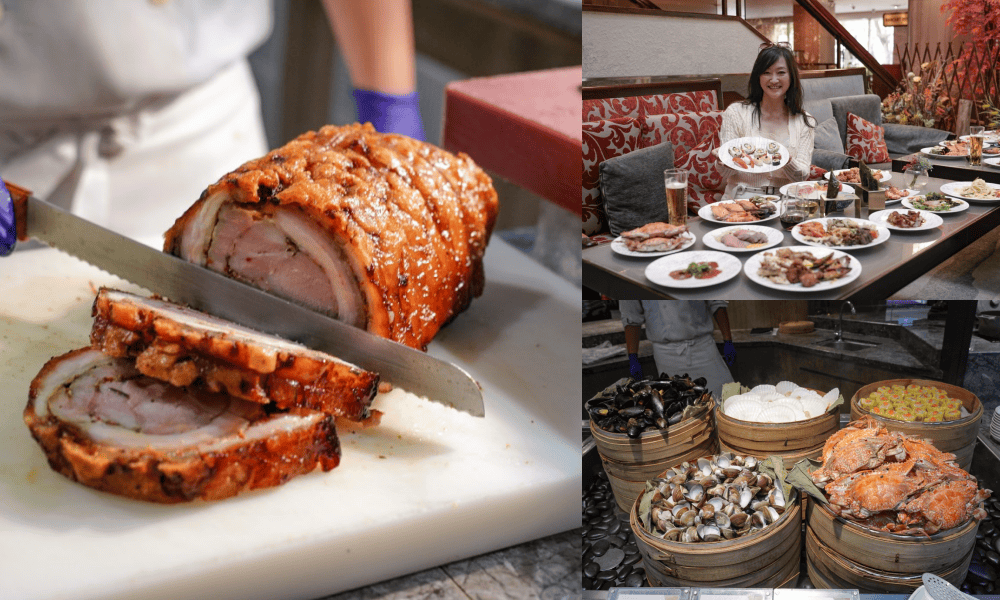 台北福華大飯店｜彩虹座自助餐吃到飽，義大利美食節17區新菜色，生蠔鮑魚螃蟹現煎牛排生牛肉，紅白酒啤酒香檳無限暢飲，價位菜色大公開！