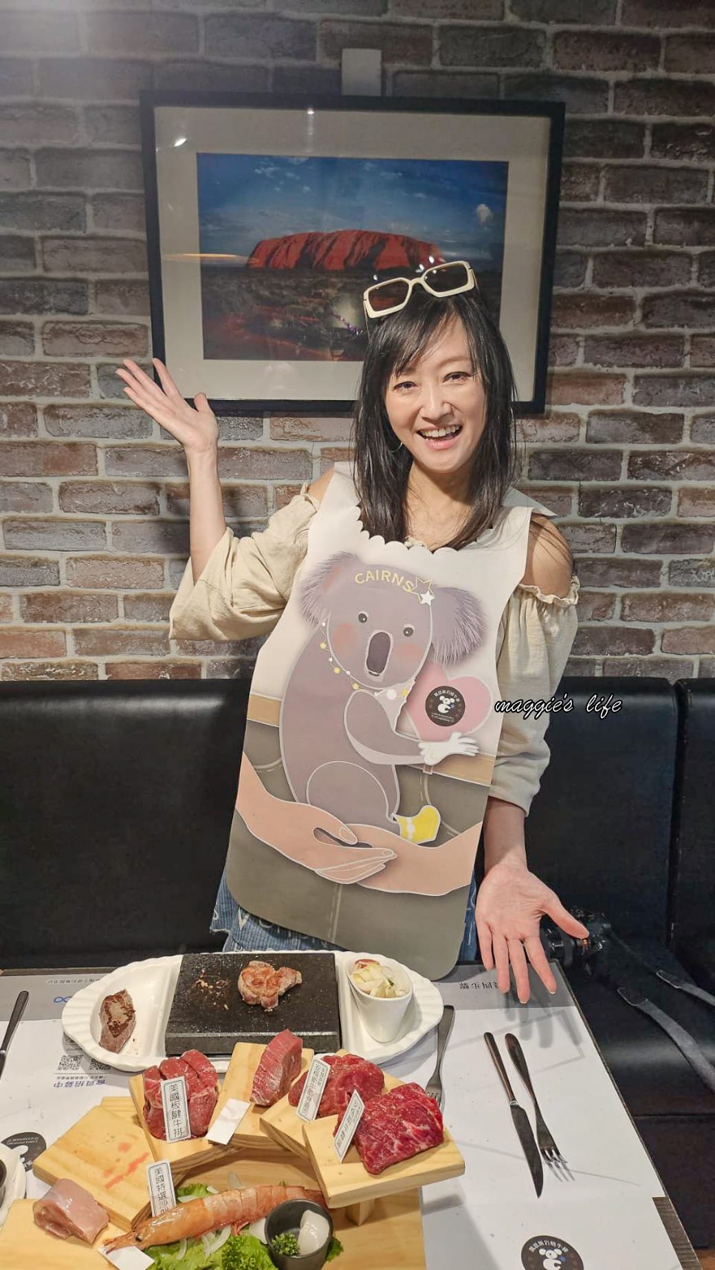 凱恩斯岩燒牛排｜400度火燒岩石，約會生日聚餐牛排餐廳推薦