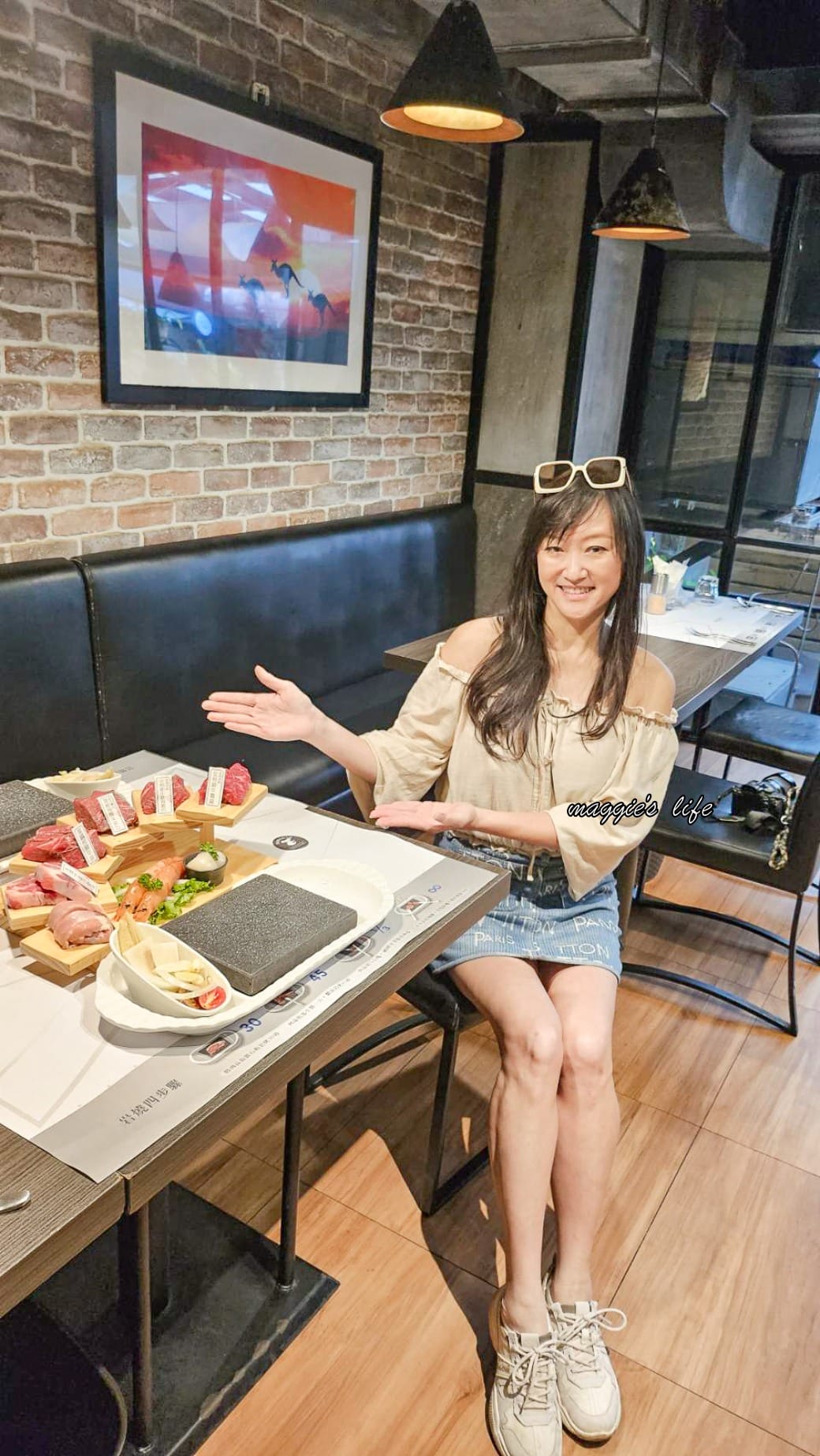 凱恩斯岩燒牛排｜400度火燒岩石，約會生日聚餐牛排餐廳推薦