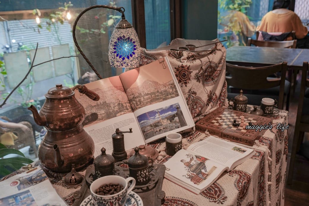 Saturn Landing Turkish Coffee ，登陸土星土耳其咖啡，土耳其沙煮咖啡超酷，秒到土耳其，台北永康咖啡，菜單