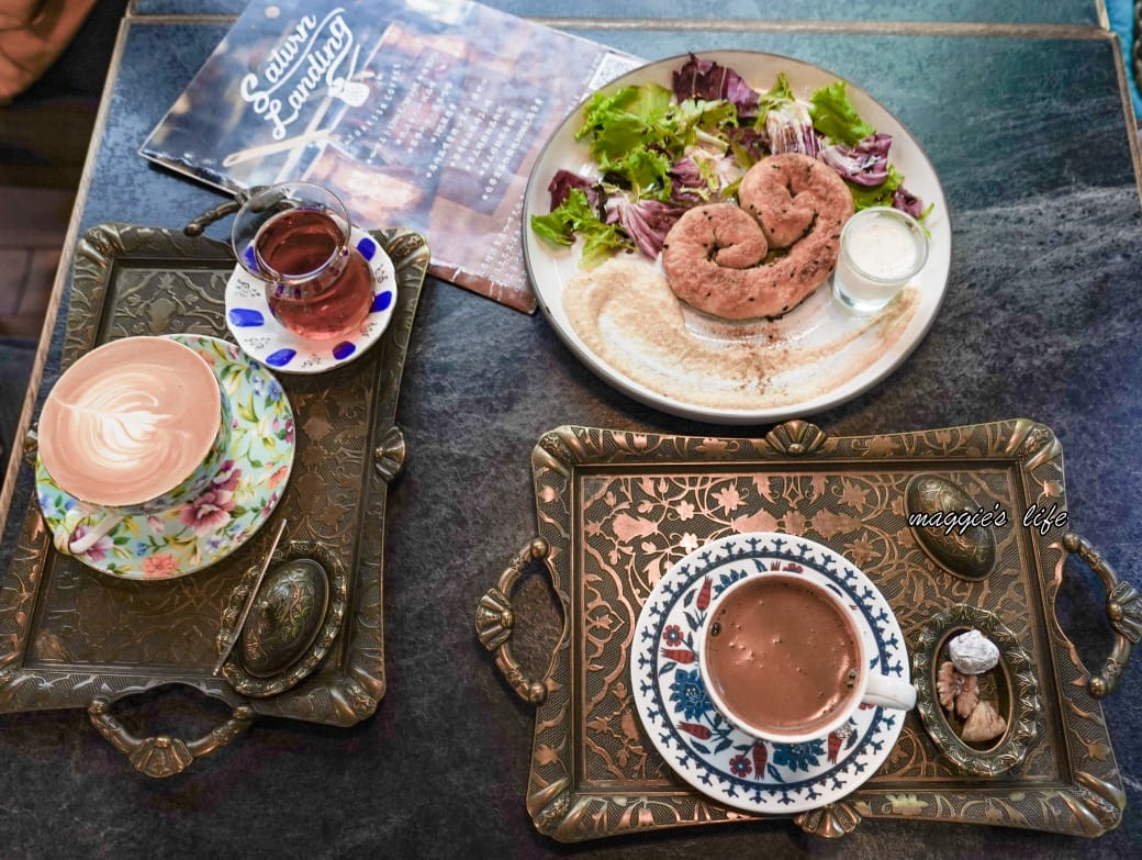 Saturn Landing Turkish Coffee ，登陸土星土耳其咖啡，土耳其沙煮咖啡超酷，秒到土耳其，台北永康咖啡，菜單